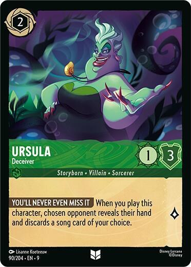 Ursula - Deceiver - Cold Foil