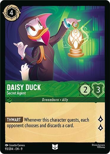 Daisy Duck - Secret Agent - Cold Foil