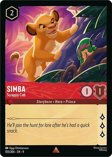 Simba - Scrappy Cub - Cold Foil