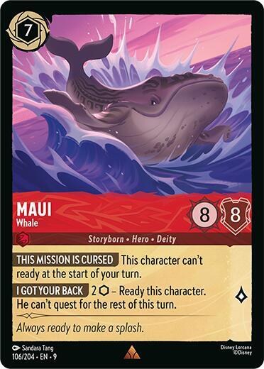 Maui - Whale - Cold Foil