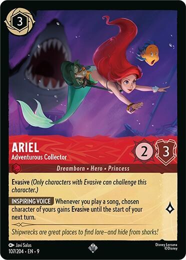 Ariel - Adventurous Collector - Cold Foil