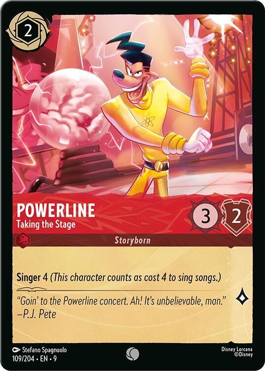 Powerline - Taking the Stage - Cold Foil