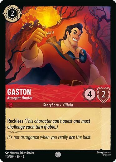Gaston - Arrogant Hunter - Cold Foil