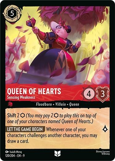 Queen of Hearts - Sensing Weakness