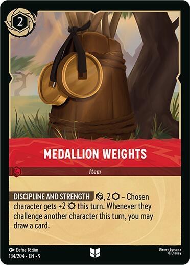 Medallion Weights - Cold Foil