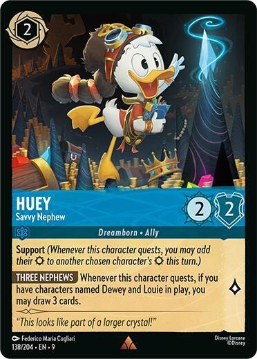Huey - Savvy Nephew - Cold Foil