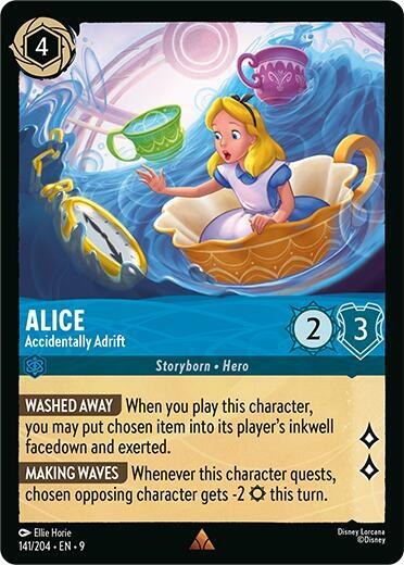 Alice - Accidentally Adrift - Cold Foil