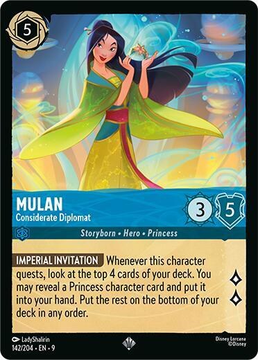 Mulan - Considerate Diplomat - Holo