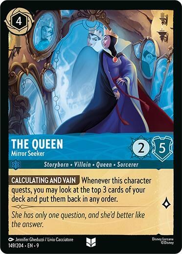 The Queen - Mirror Seeker - Cold Foil