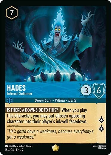 Hades - Infernal Schemer - Cold Foil