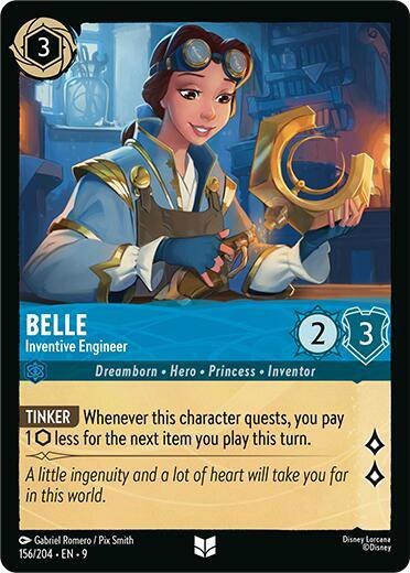 Belle - Inventive Engineer - Cold Foil