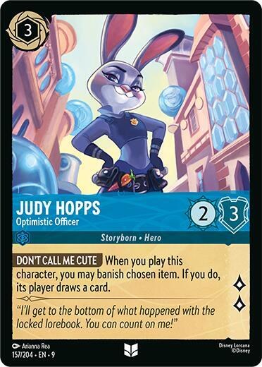 Judy Hopps - Optimistic Officer - Cold Foil