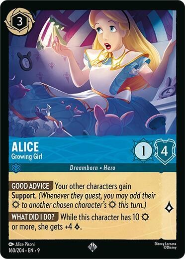 Alice - Growing Girl - Cold Foil