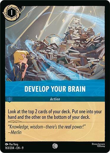 Develop Your Brain - Cold Foil