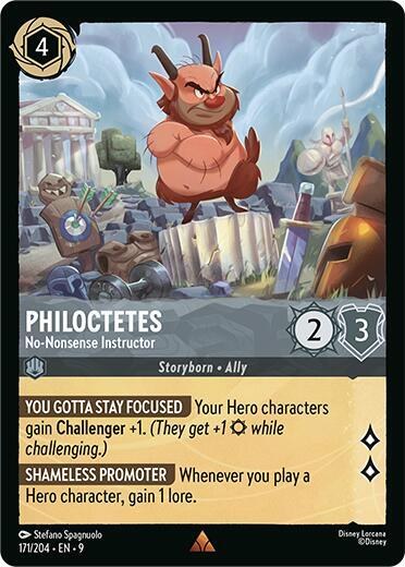 Philoctetes - No-Nonsense Instructor - Cold Foil