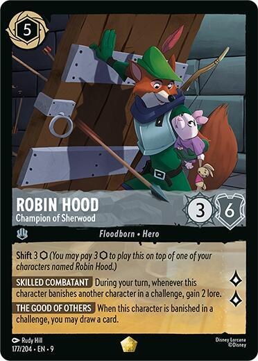 Robin Hood - Champion of Sherwood - Cold Foil
