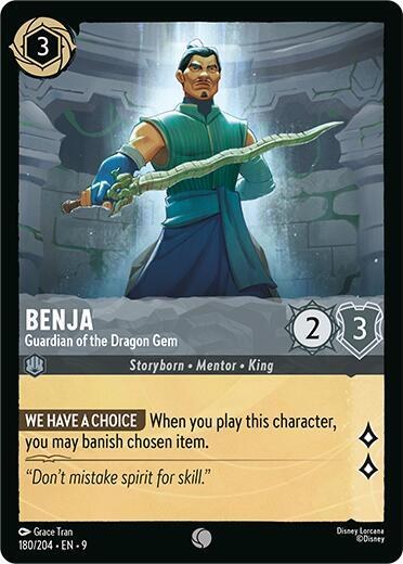 Benja - Guardian of the Dragon Gem - Cold Foil