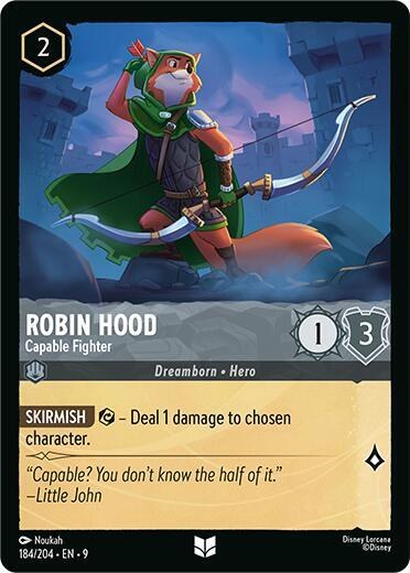 Robin Hood - Capable Fighter - Cold Foil