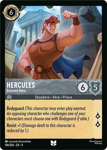 Hercules - Beloved Hero - Cold Foil