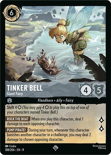 Tinker Bell - Giant Fairy - Cold Foil