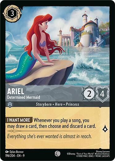 Ariel - Determined Mermaid - Cold Foil