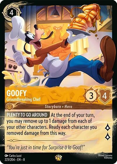 Goofy - Groundbreaking Chef - Cold Foil Goofy Groundbreaking