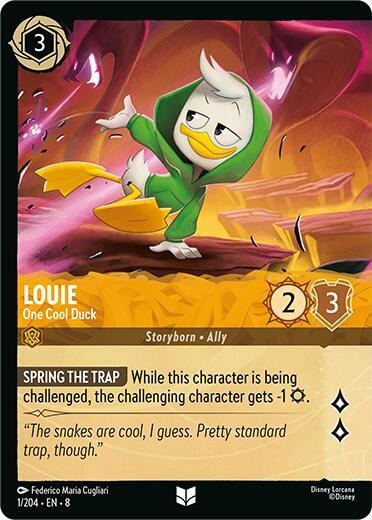 Louie - One Cool Duck - Foil