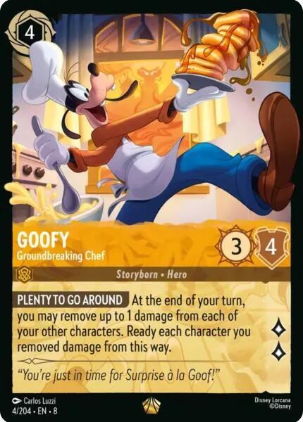 Goofy - Groundbreaking Chef - Cold Foil