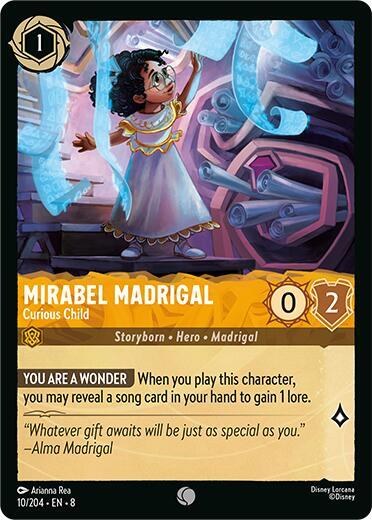 Mirabel Madrigal - Curious Child - Cold Foil