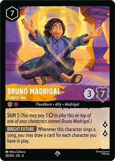 Bruno Madrigal - Singing Seer - Cold Foil