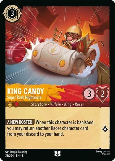 King Candy - Sugar Rush Nightmare - Cold Foil