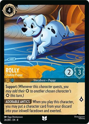 Rolly - Chubby Puppy - Cold Foil