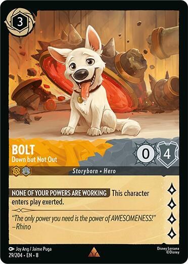Bolt - Down but Not Out - Cold Foil