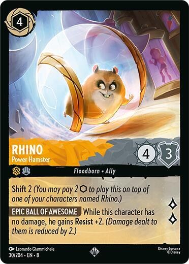 Rhino - Power Hamster - Cold Foil