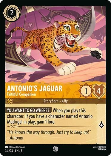 Antonio's Jaguar - Faithful Companion - Cold Foil