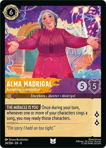 Alma Madrigal - Accepting Grandmother - Cold Foil