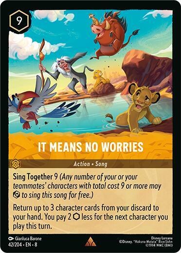 It Means No Worries - Cold Foil