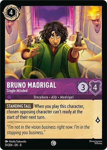 Bruno Madrigal - Single-Minded - Cold Foil