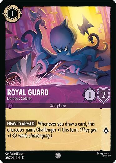 Royal Guard - Octopus Soldier - Cold Foil