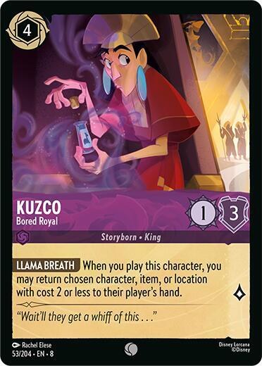 Kuzco - Bored Royal - Cold Foil