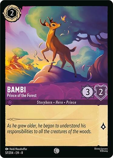 Bambi - Prince of the Forest - Cold Foil