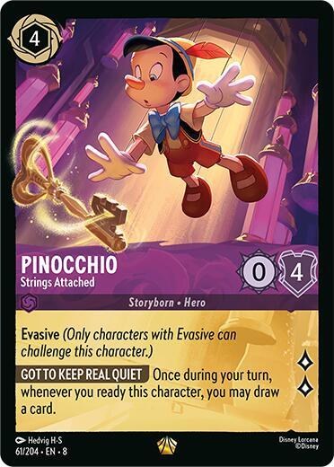 Pinocchio - Strings Attached - Cold Foil