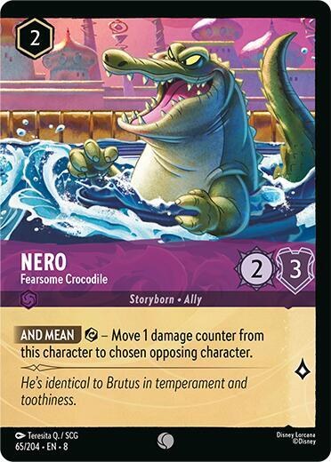 Nero - Fearsome Crocodile - Foil