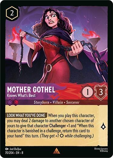Mother Gothel - Knows What's Best - Cold Foil