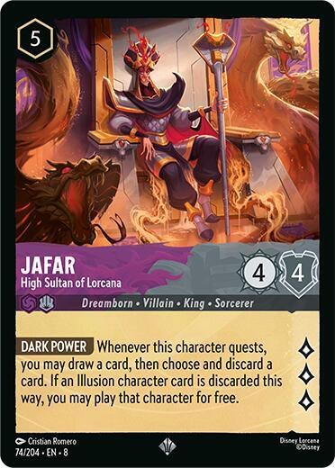 Jafar - High Sultan of Lorcana - Cold Foil