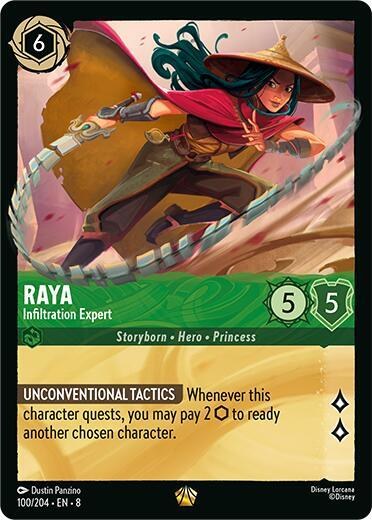 Raya - Infiltration Expert - Cold Foil