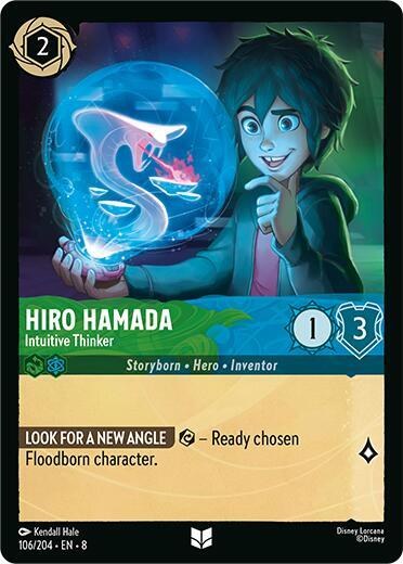 Hiro Hamada - Intuitive Thinker - Cold Foil