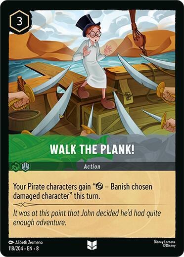 Walk the Plank - Cold Foil
