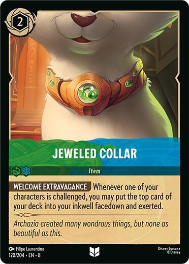 Jeweled Collar - Cold Foil