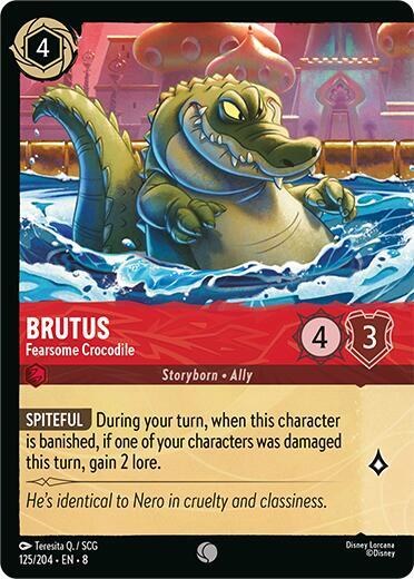 Brutus - Fearsome Crocodile - Foil